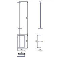 (image for) Turnable damper with frame