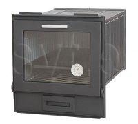 (image for) 547 Cast iron bake oven kit with glass door and soot flap