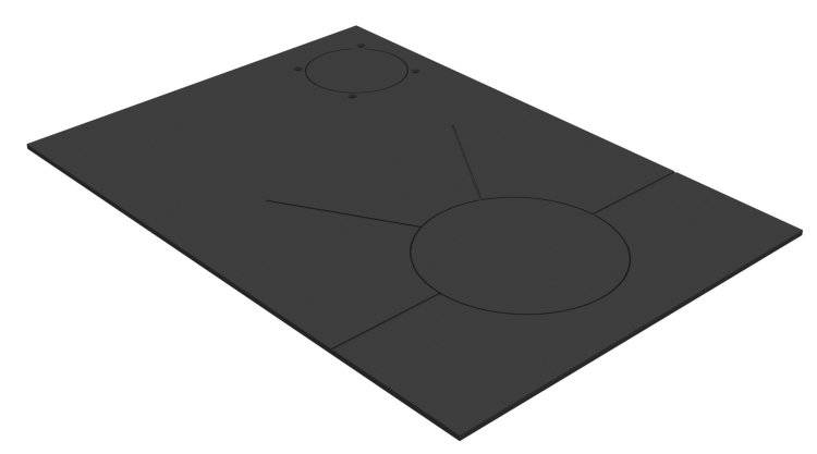 (image for) Alfa 70 cooktop left