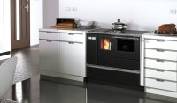 (image for) Pellet cooker Alfa black 8kW