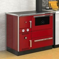 (image for) Centralheating cooker Alfa Term 20 red right 23kW