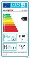 (pilt) Keskküttepliit Alfa Term 20 valge vasak 23kW