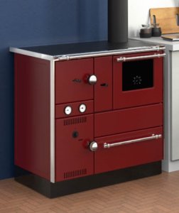 (image for) Centralheating cooker Alfa Term 27 red righthanded 27kW
