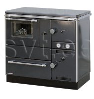 (image for) Centralheating cooker Alfa Term 27 black lefthanded 27kW