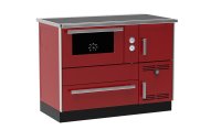 (image for) Centralheating cooker Alfa Term 35 red lefthanded 32kW