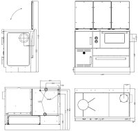 (pilt) Keskküttepliit Alfa Term 35 valge parem 32kW