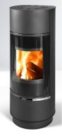 (image for) Fireplace Atika Steel black 7,5kW
