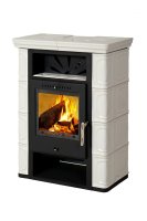 (image for) Fireplace Borgholm TOP ceramic ivory 7kW