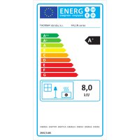 (pilt) Kamin Borgholm keraamik cappuccino 7kW