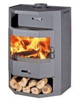 (image for) Fireplace Cessina grey 9kW