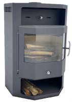 (image for) Fireplace Cessina grey 9kW