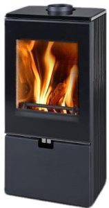 (image for) Fireplace Cremona Top black 8kW