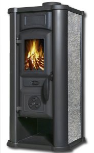 (image for) Fireplace Diana grey 5kW