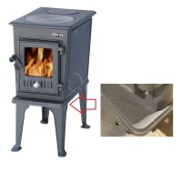 (image for) Damaged! Cast iron stove Elena darkgrey 5kW