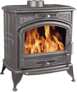 (image for) Cast iron fireplace Elisabeth 11kW black