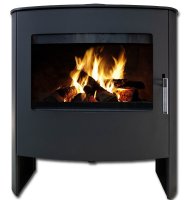 (image for) Fireplace Ellipsa black 8kW