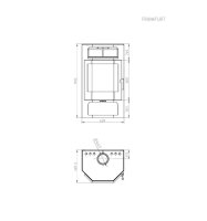 (pilt) Kamin Frankfurt voolukiviga hall 9kW