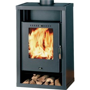 (image for) Fireplace Gent black 5kW