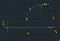 Kaminaesine klaas L-kujuline kirgas 1650x760mm (pilt) Kaminaesine klaas L-kujuline kirgas 1650x760mm