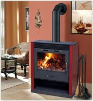 (pilt) Kamin Rubin punane 13kW