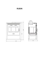 (pilt) Kamin Rubin punane 13kW