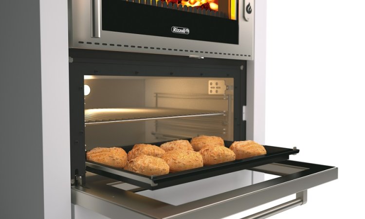 (image for) Woodburning cooker MasterLine 80 white 8kW - Click Image to Close