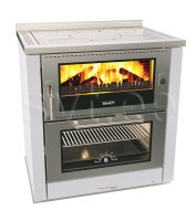 (image for) Woodburning cooker MasterLine 80 white 8kW