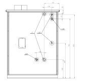 (image for) Centralheating cooker TEMY PLUS 18 white righthanded 18kW