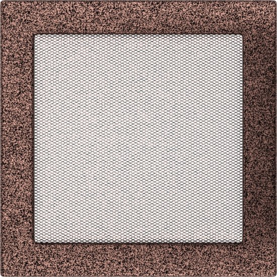 (image for) Grid copper/black 22x22cm