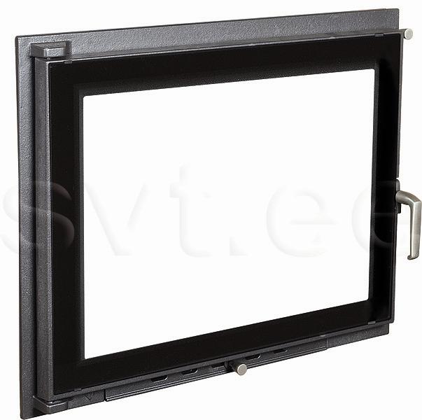 (image for) Fireguard door 512 double-glass lefthanded 545x445mm
